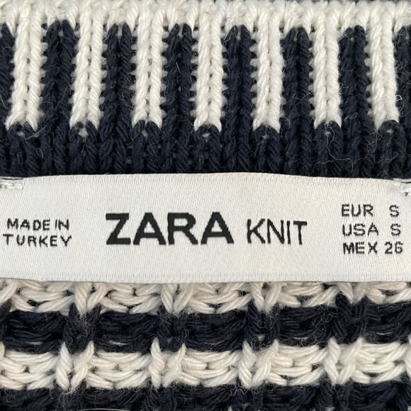 Zara Crochet Crop Top Sweater - Picture 6 of 6